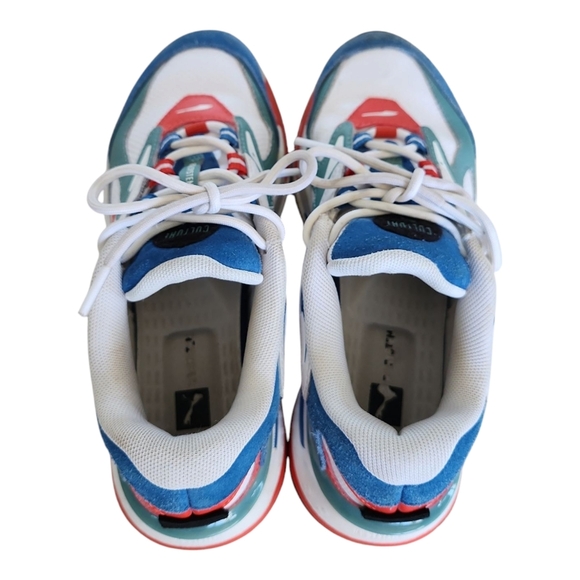 Puma Kids Lace Up Multicolor Sneakers Casual 4.5 - Picture 4 of 8